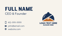 Mountain Food Cloche Business Card Design