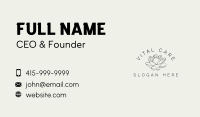 Lotus Flower Gardening Business Card Image Preview
