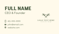 Needle Sewing Boutique Business Card