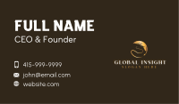 Elegant Quill Feather Business Card
