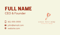 Minimalist Bakeware Whisk Business Card