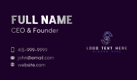 Digital Tech Letter S Business Card