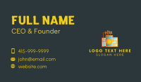 Orange Leaf Camera Business Card