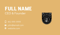 Floral Royal Shield Business Card