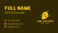 Organic Mango Fruit Business Card Design