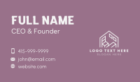 Home Furniture Interior Design Business Card