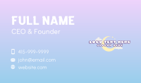 Moon Cloud Business Business Card