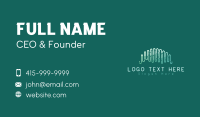 Long Wave Line Business Card Design