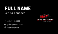 Car Speed Racing  Business Card