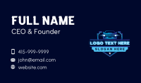 Car Vehicle Detailing Business Card Design