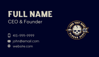 Skull Arrow Hunter Business Card