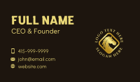 Premium Horse Racing Business Card