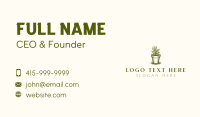 Plant Landscaping Garden Business Card