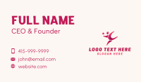 Talent Agency Business Card example 1