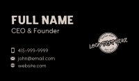 Graffiti Art Mural  Business Card