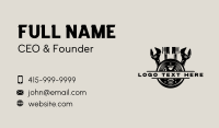 Automotive Mechanic Tool Business Card