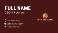 Cow Beef Steak Business Card Design