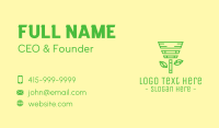 Tree Book Library  Business Card Design