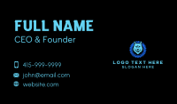 Wolf Head Tire Business Card Design