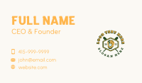 Baseball Sports League Business Card Design