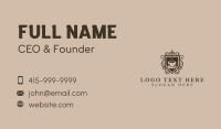 Coffee Tea Cafe Business Card