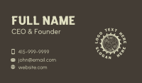 Handcrafting Business Card example 1