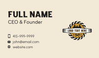 Craftsman Business Card example 3