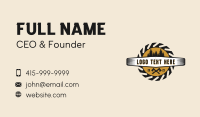 Craftsman Business Card example 1