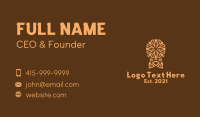 Ancient Business Card example 3