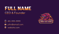 Dinosaur Beast Gaming Business Card