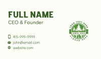 Pine Tree Landscaping Forest Business Card