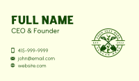 Shovel Nature Plant Business Card