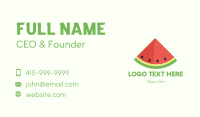 Nutritious Business Card example 1