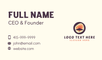 Sun Beach Umbrella Business Card