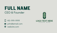 Premium Leaf Garden Business Card