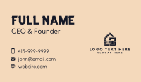 House Plumbing Pipe Droplet Business Card