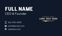 Generic Sports Gym Business Card