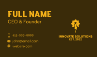 Electric Gear Mechanic  Business Card