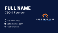 Home Lightning Bolt Business Card Design