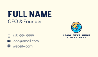 Sunset Bird Business Card