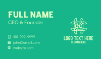 Ecological Business Card example 2