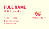 Dating Community Business Card example 3