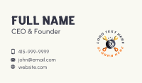 Tire Wrench Repairman Business Card