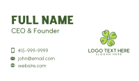 Cloverleaf Business Card example 1