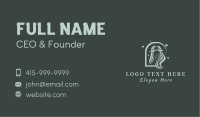 Nature Stylist Lady  Business Card