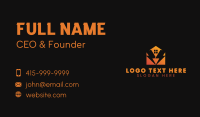 Lightning Bolt House Business Card