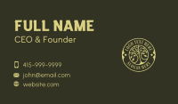 Tree Forestry Garden Business Card