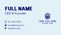 House Maintenance Emblem  Business Card