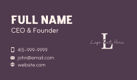 Rich Business Card example 4