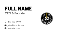 Liquor Skull Bistro Business Card Design